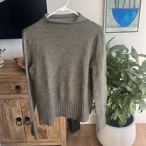 Like New Madewell Sweater - green, mock turtleneck